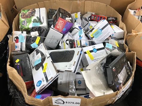 electronics closeouts and liquidation.
